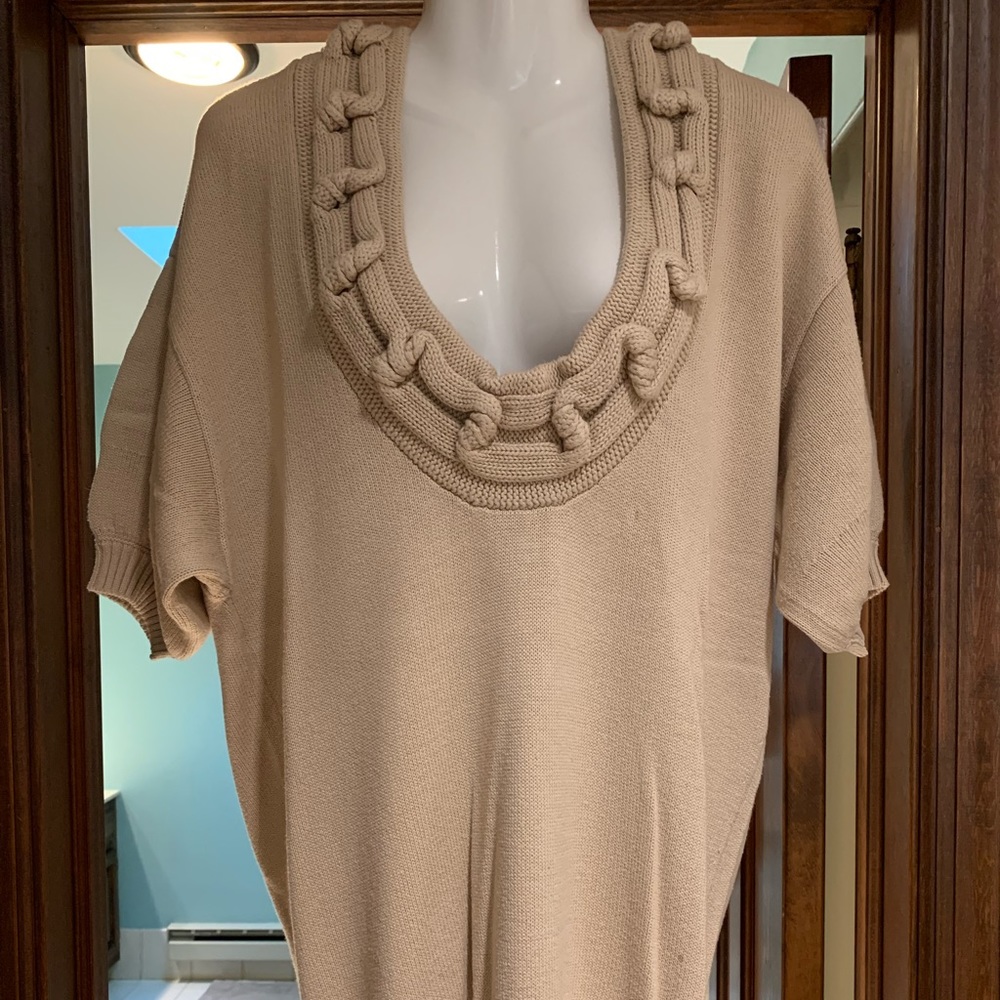 Magaschoni low cut sweater.